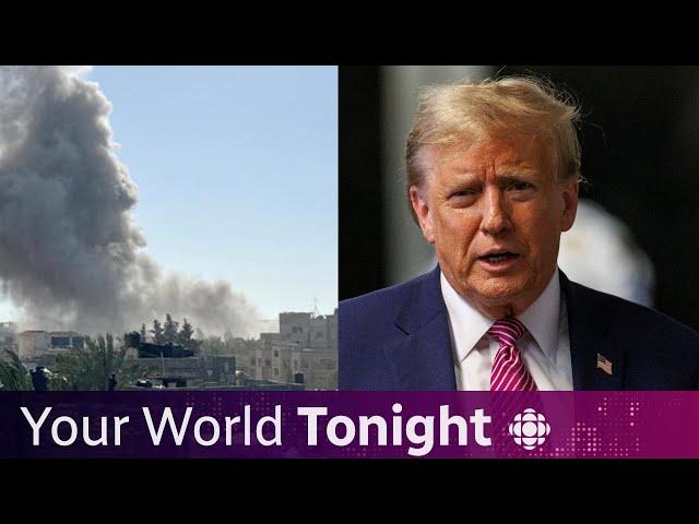 Israel's strike on Rafah kills 18 people, Trump criminal trial begins Monday | Your World Tonight