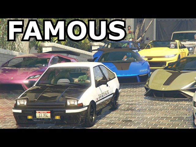 FAMOUS Cars Only In This GTA Online Meet