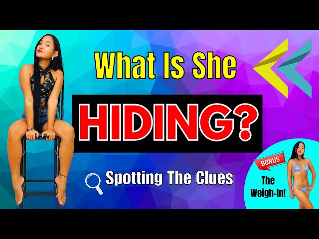 What Is She Hiding?  Key Words To Watch Out For