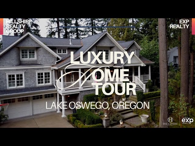 Luxury Living Next to the Greens | $4 Million House Tour in Lake Oswego, Oregon