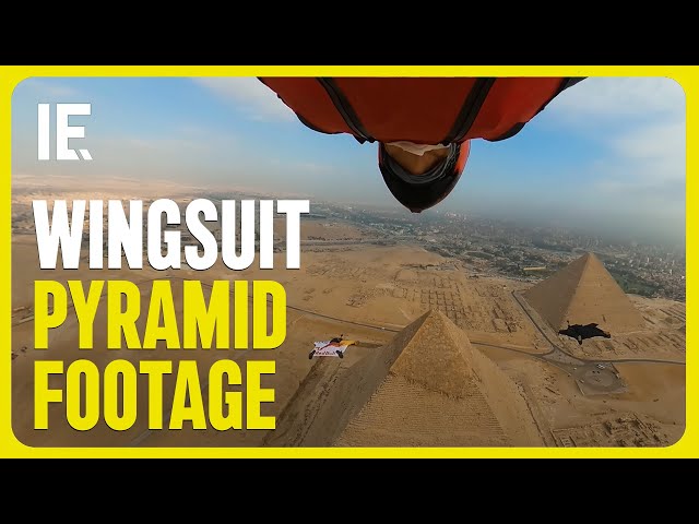 Wingsuit Flight Over Pyramids Gives Unseen Views