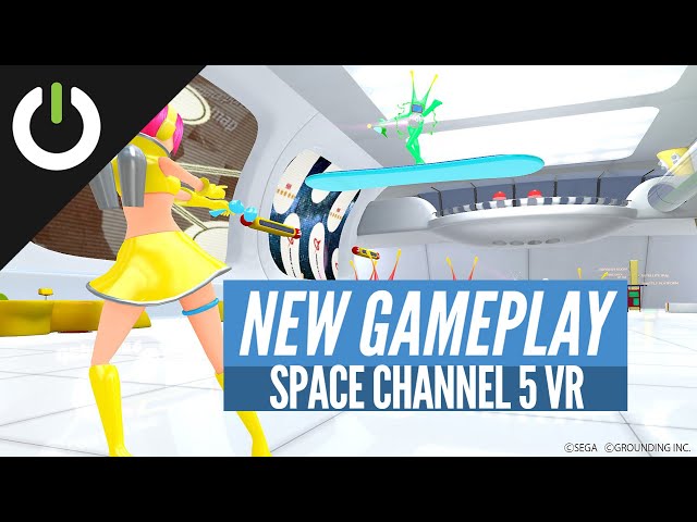 Space Channel 5 VR Campaign Gameplay (Grounding) - PSVR, PC VR, Quest