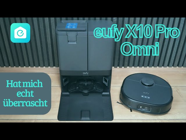 eufy X10 Pro Omni - Neuer Saugroboter mit Reinigungsstation