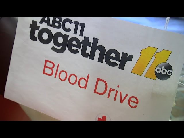 ABC11 Together Blood Drive happening today, you can still register to donate