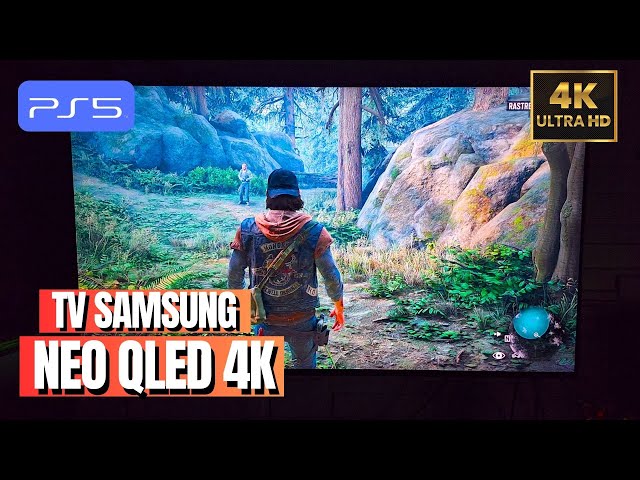 TV Samsung 4K Neo QLED 144 Hz + Days Gone (PS5) - Teste de Imagem + Performance