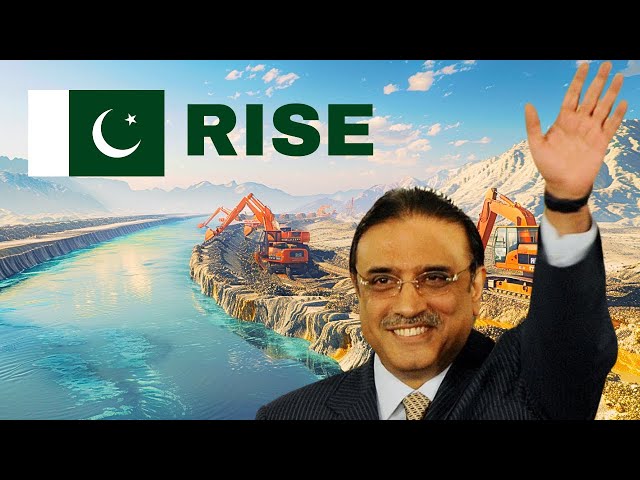 Pakistan Desert TURNS into a River! Kachhi Canal & Asif Ali Zardari!