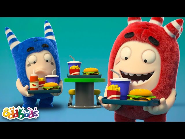 Oddbods Food CLASH! 🍔  | 4 HOURS! | BEST Oddbods Full Episode Marathon | 2023 Funny Cartoons