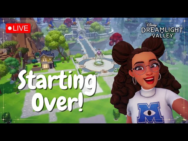 🔴 Day One of Designing My Brand New Valley and Isle! | Disney Dreamlight Valley Stream