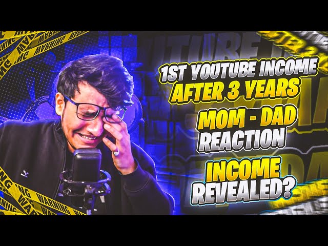 🔥FIRST YOUTUBE INCOME AFTER 3 YEARS😢 | MOM-DAD REACTION • 2K SUBS SPECIAL | PREFFIN ❤️