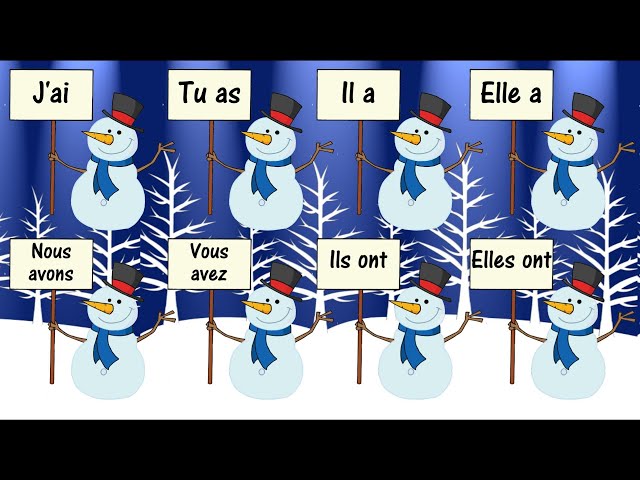 AVOIR Verb Song (To Have) - La Conjugaison du Verbe Avoir en Chanson - Learn French