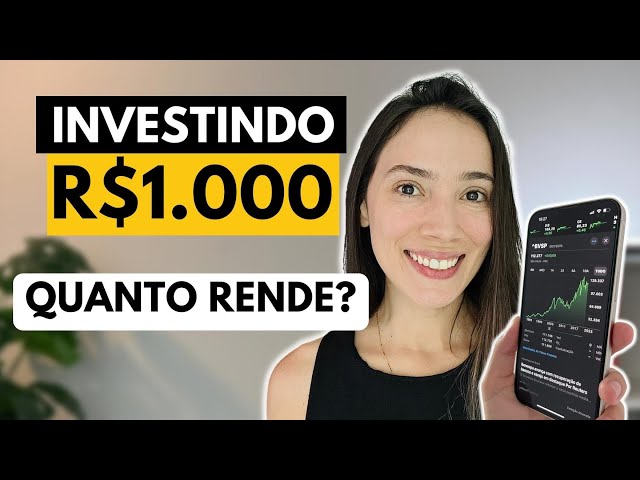 FUNDOS IMOBILIÁRIOS: INVESTI R$1.000 QUANTO RENDE?