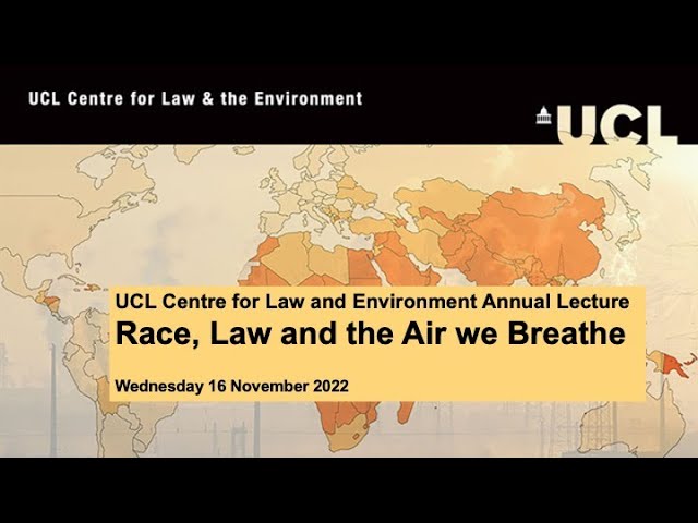 Race, Law and the Air we Breathe