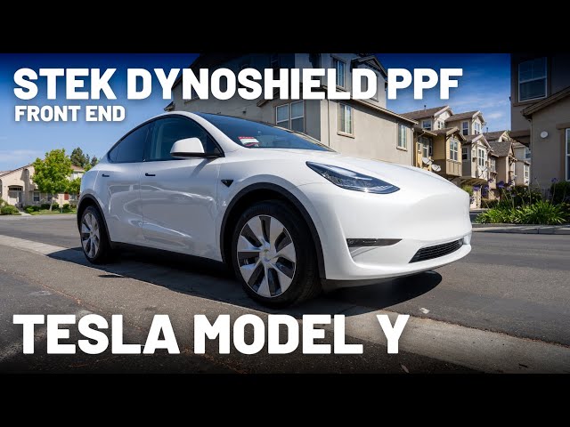 Tesla Model Y - Front End Paint Protection Film - STEK DYNOShield