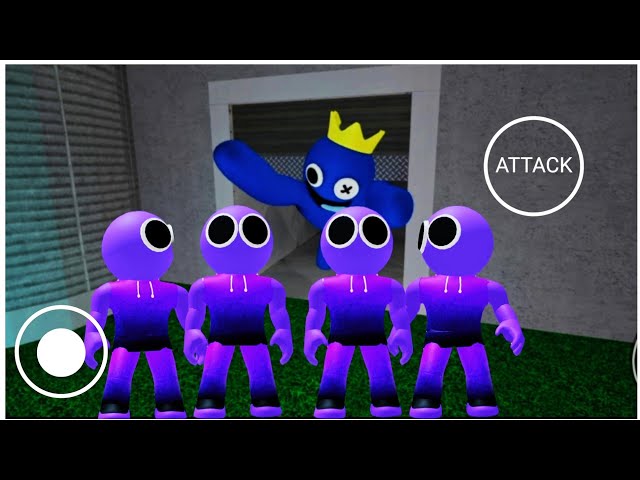 Playing as purple in one game in Rainbow Friends Chapter 1 #roblox