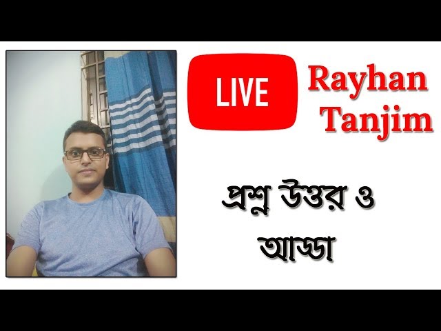 Live Adda with Rayhan Tanjim | Ask Me About Ms Office