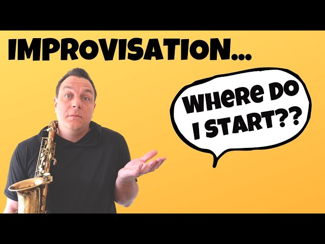 How to start improvising on saxophone