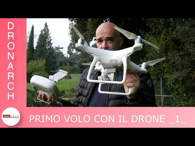 Scuola di Volo: Il PRIMO volo con il Drone _ 1 parte _ Iniziare a volare #dronarch #primovolo #drone