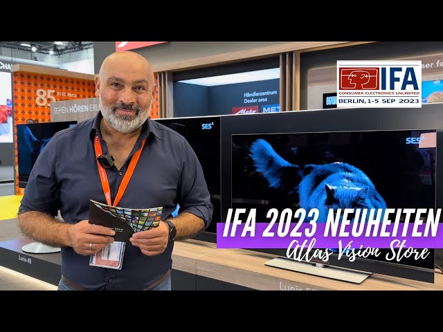 IFA 2023  TV NEUHEITEN  - Panasonic MZW2004, LG OLED M3, Loewe Iconic, Metz Lunis, Samsung GQ77S95C