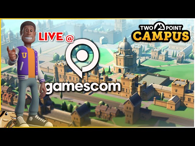 Two Point Campus LIVE from Gamescom 2022