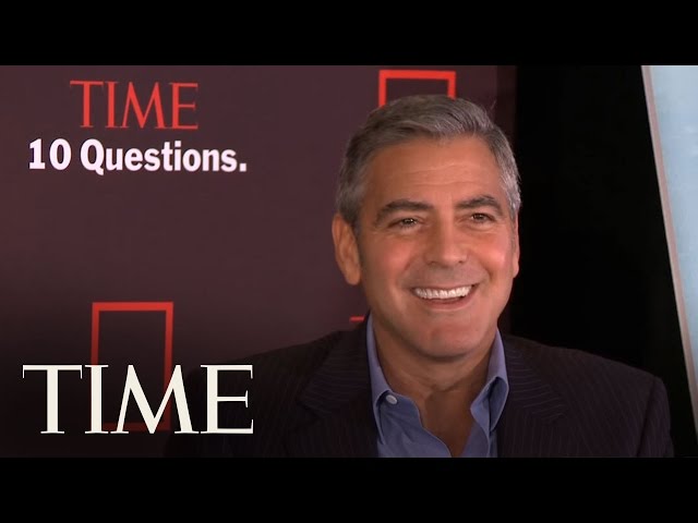 George Clooney | 10 Questions | TIME