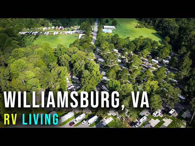 RV Living in Williamsburg, VA Campground | American Heritage RV Park (CHANNEL UPDATES)