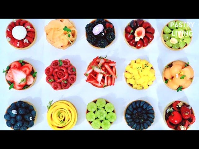 FRUIT TART 16 WAYS! | Fruit Tart Decorating