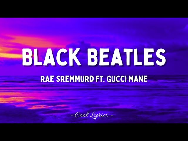Rae Sremmurd ft. Gucci Mane- Black Beatles  (Lyrics)