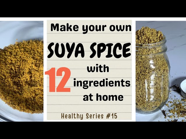 The Only Suya Spice You need | Perfect Suya Spice | Authentic Homemade Suya Spice | Oluwatunseyi