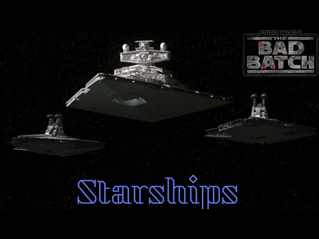 All STARSHIPS MOMENTS AND BATTLES in Star Wars The Bad Batch