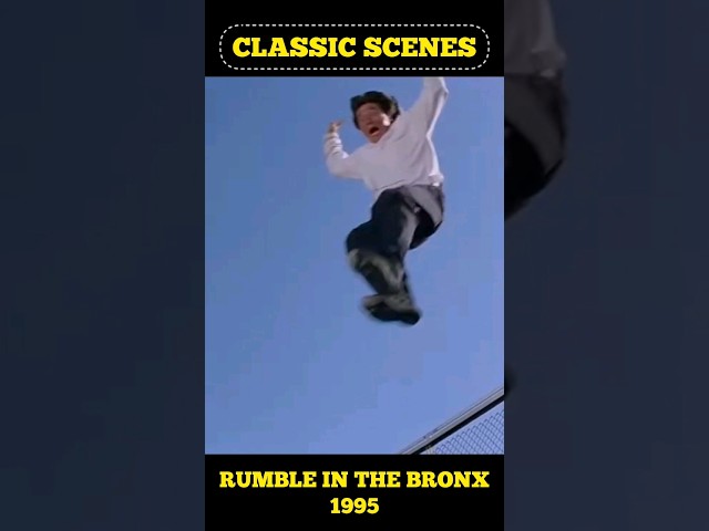 "Leap Of Faith" Rumble In The Bronx 1995 #Wow #Stunt #JackieChan #fun #Classic #Film