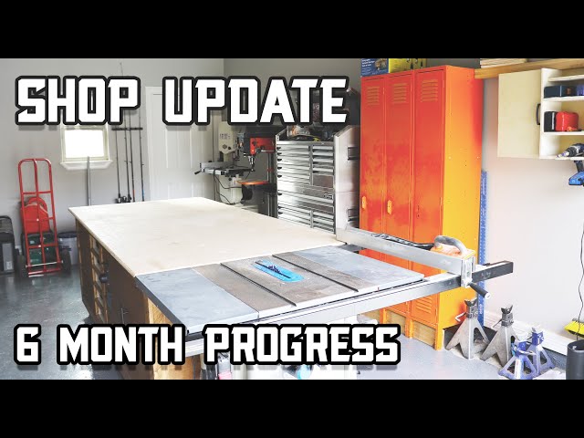 Shop Update -  6 Month Progress!