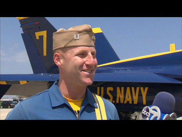 Air & Water Show: Blue Angels take lucky passengers on ride