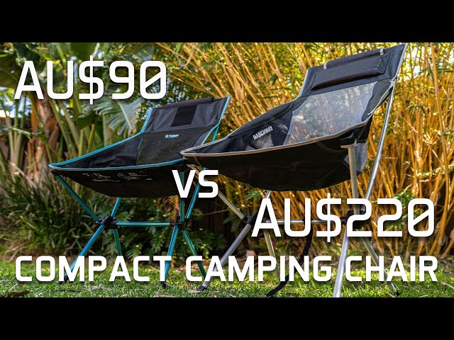 AU$90 Marchway Chair vs. AU$220 Helinox Chair | Camping Chair First Impressions & Full Comparison!