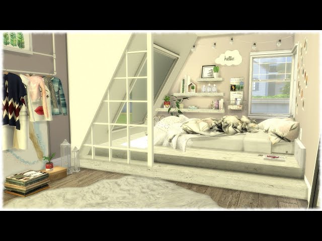 The Sims 4: Speed Build // TUMBLR BEDROOM