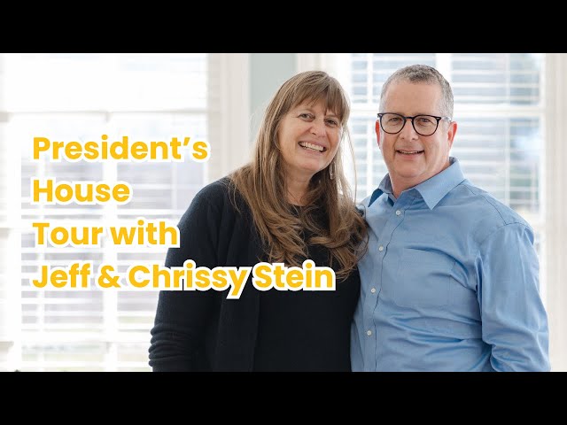 President's House Tour with Jeff & Chrissy Stein
