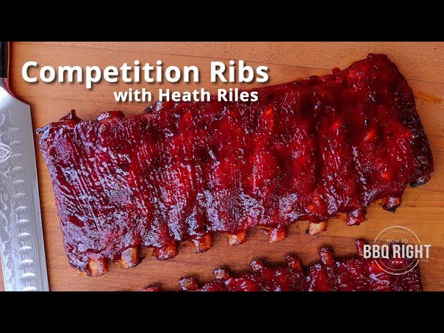 Competition Rib Recipe from Pitmaster Heath Riles