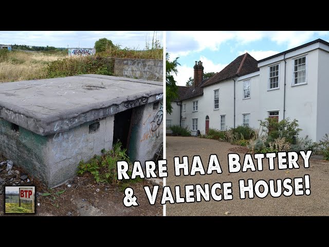 Valence House & Exploring RARE Anti-Aircraft Battery - Vlog