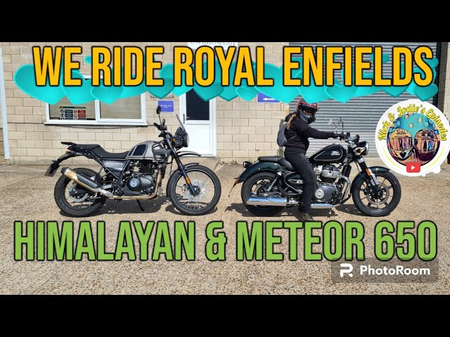Royal Enfield Double Fun Meteor 650 & Himalayan 411