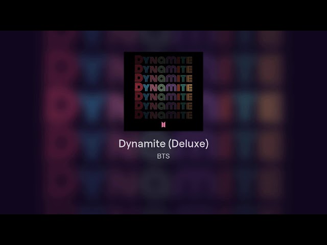 [FULL ALBUM] - BTS - Dynamite (Deluxe)