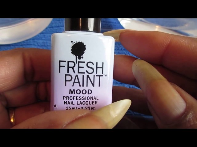 Fresh Paint Mood Nail Polish Review