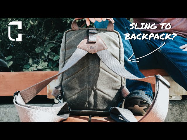 NutSac's SlingPack Converter | Turn Your Sling Into a Backpack