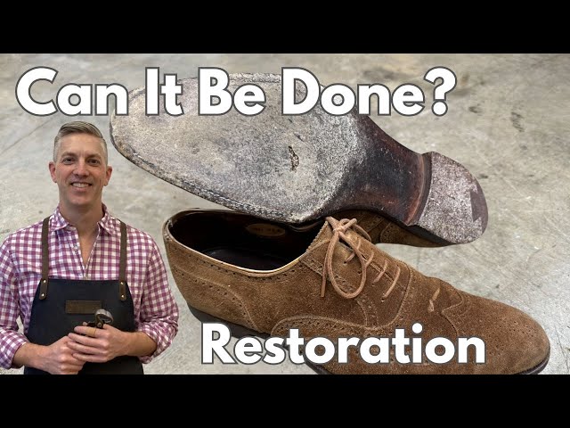 Back to Original Condition? George Cleverley Shoes RESTORATION