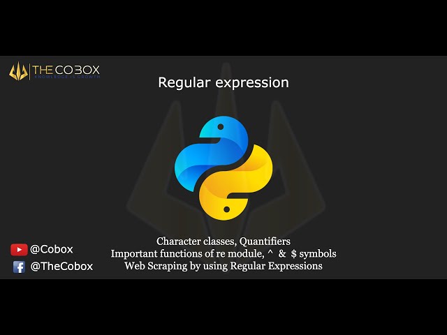 Regular Expression | Reg-Ex | Notes by DurgaSoft | #Python #Durgasoft #reg-ex