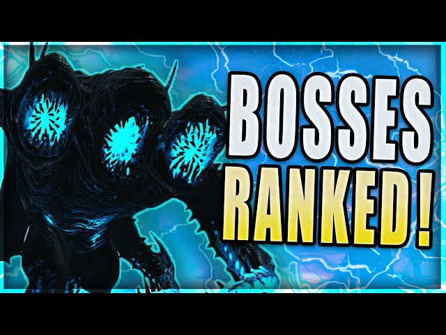 Every BOSS ENEMY RANKED Worst to Best