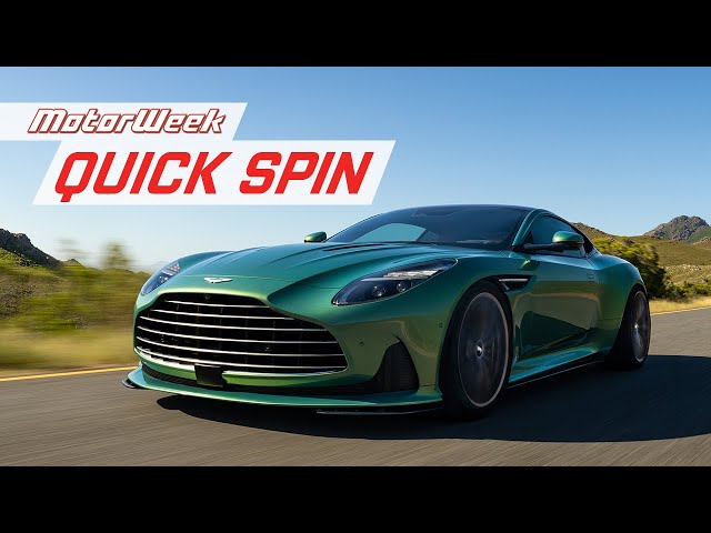 2024 Aston Martin DB12 | MotorWeek Quick Spin