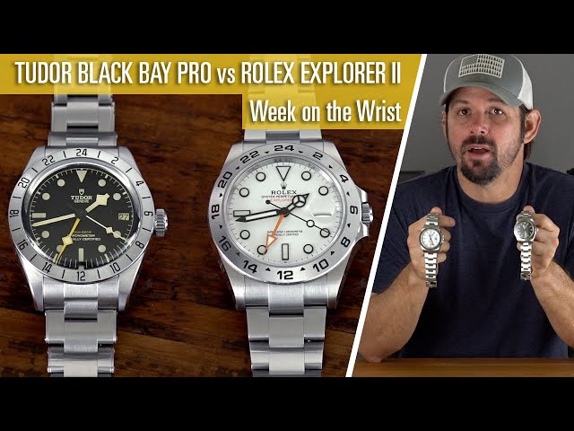 Tudor Black Bay Pro vs Rolex Explorer II - Week on the Wrist