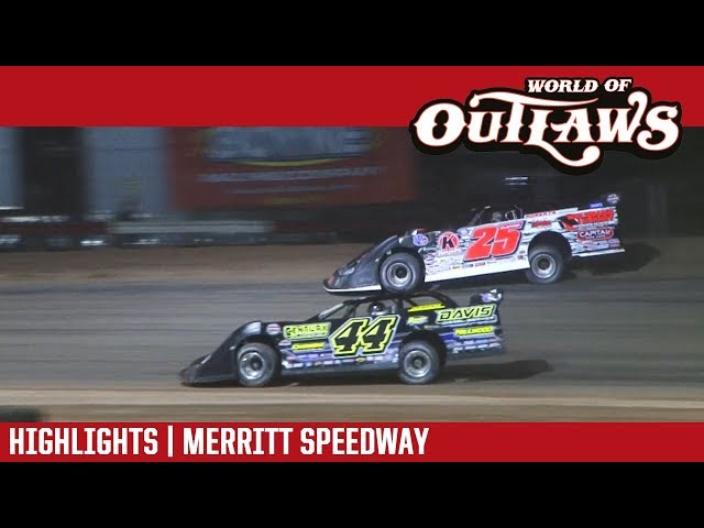 World of Outlaws Craftsman Late Models Merritt Speedway August 26, 2017 | HIGHLIGHTS