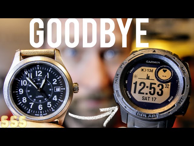 Why I Left My Beloved Mechanical Watches for a Garmin Smartwatch | 555 Gear