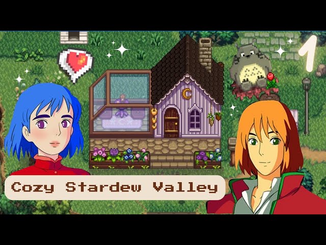 ✿ Ghibli Stardew Valley #1 ✿ Relaxing longplay with mods | no commentary