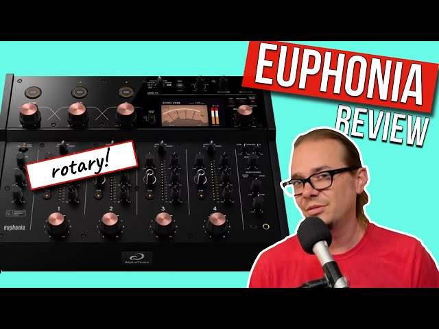 The Euphonia is a Rotary Mixer w/Modern Sensibilities | AlphaTheta DJ Mixer Review